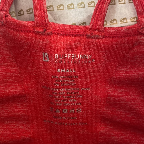 NWT SALSA RED Sz S INLINE SEAMLESS SPORTS BRA - Picture 5 of 5